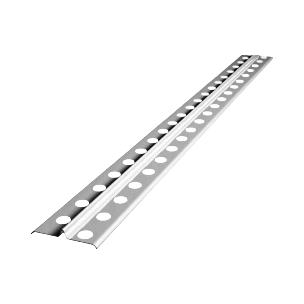 Flatness guide for plaster W10 steel 10mm x 2.5m, pack 50 lengths + 100 pcs brackets Free delivery
